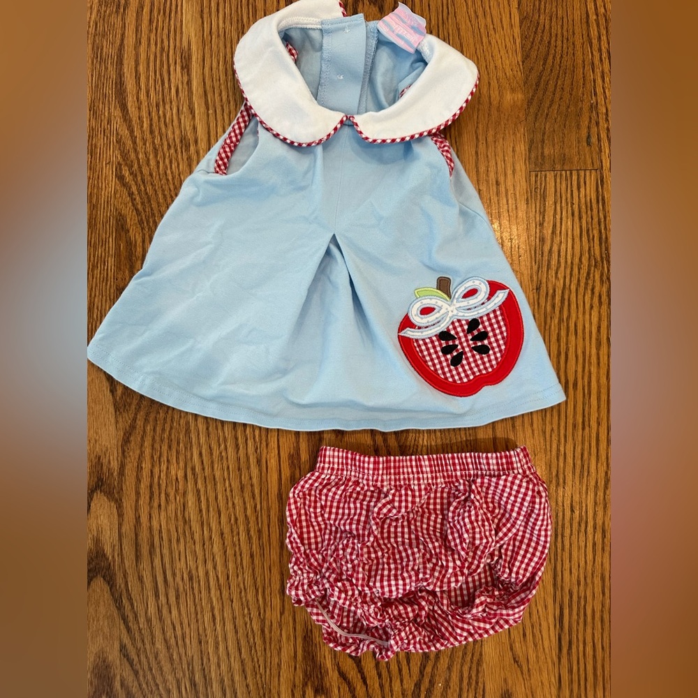 Stitchy Fish Apple set 12M